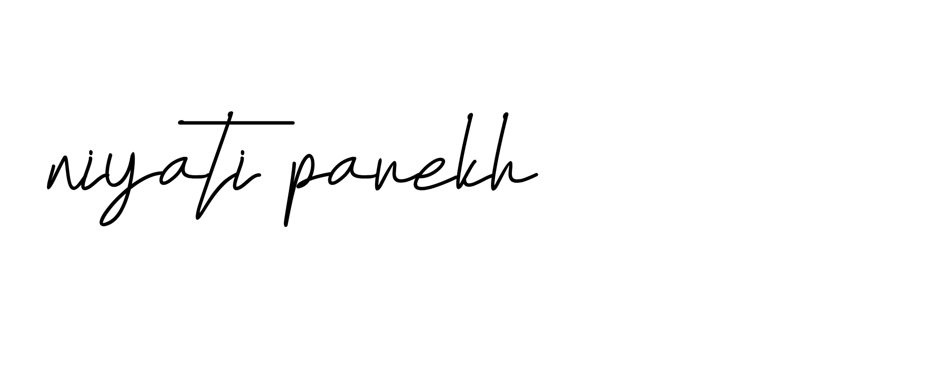 Signature of niyati-parekh