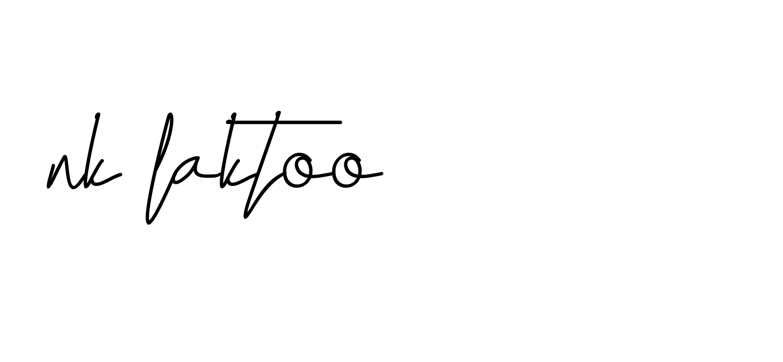 Signature of nk-laktoo