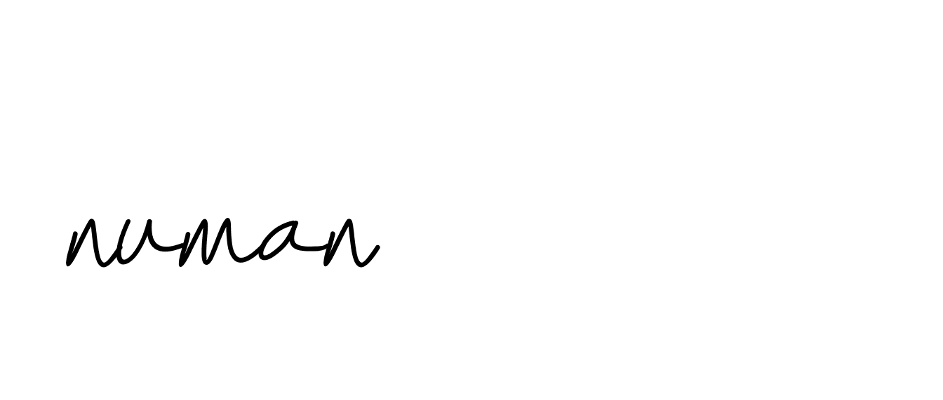 Signature of numan