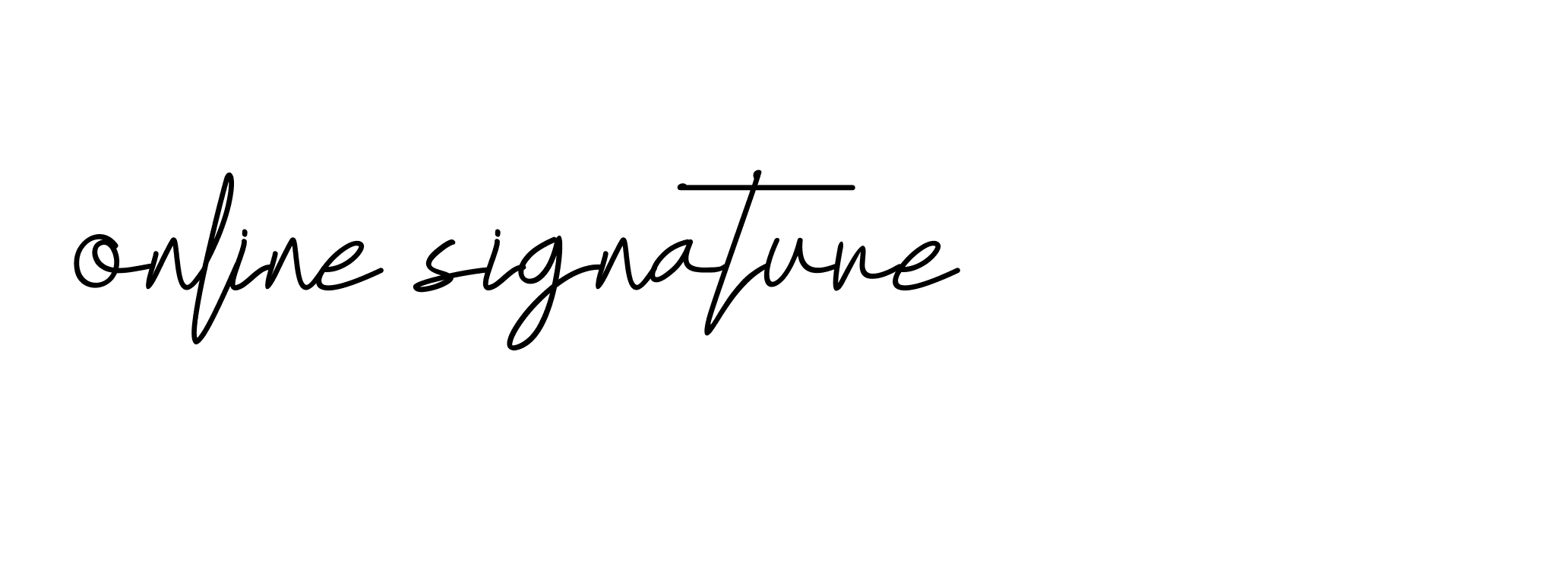 Signature of online-signature