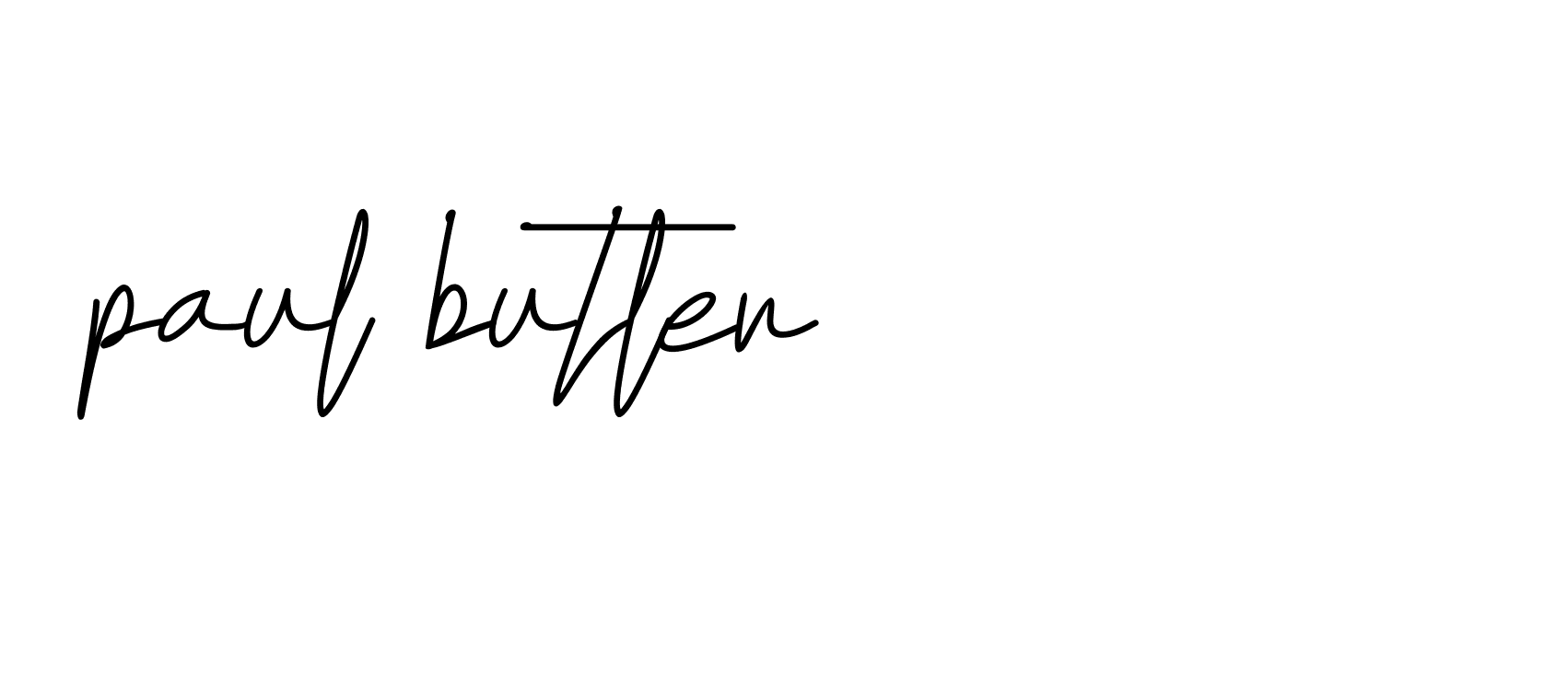 Signature of paul-butler