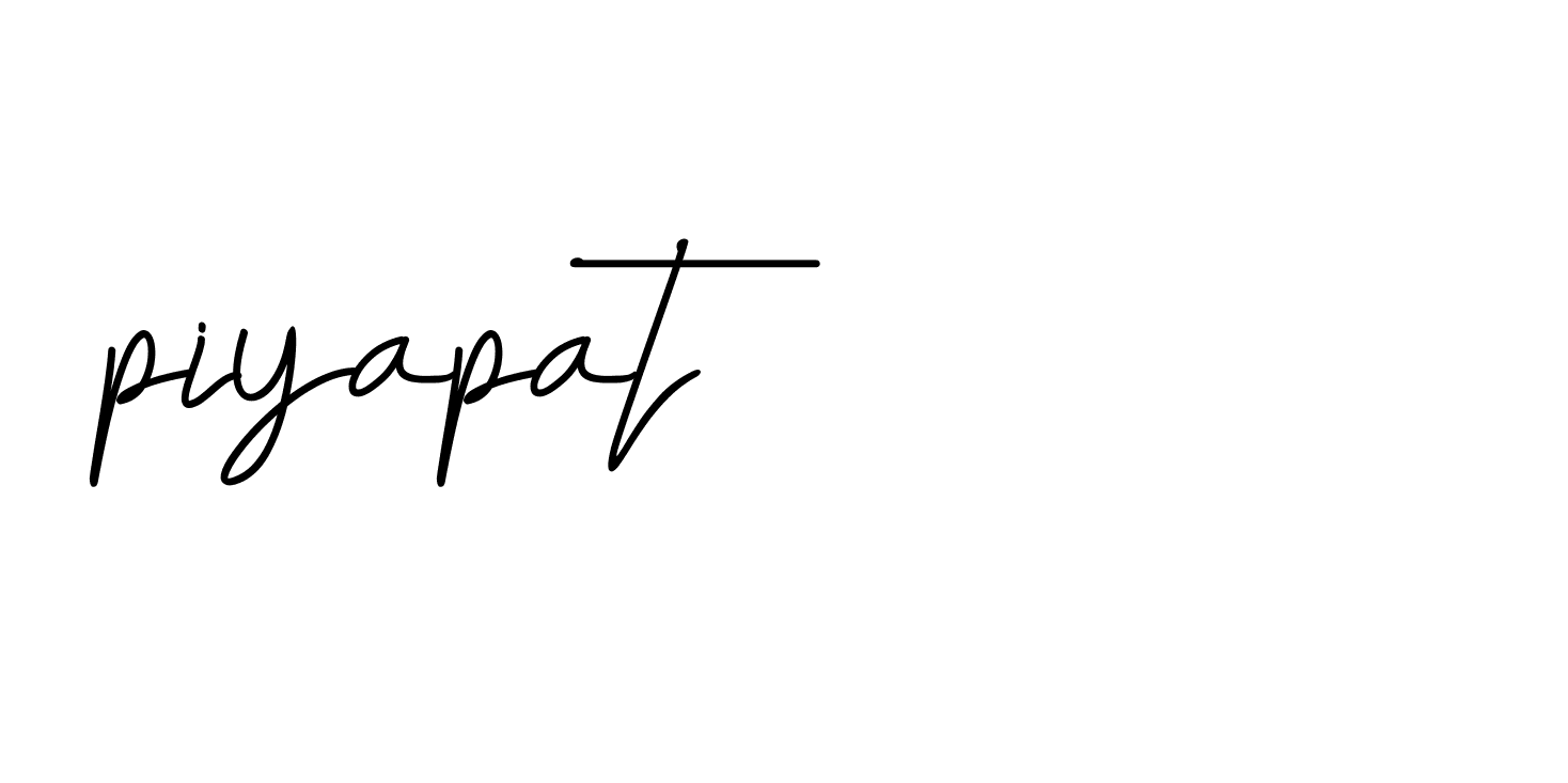 Signature of piyapat