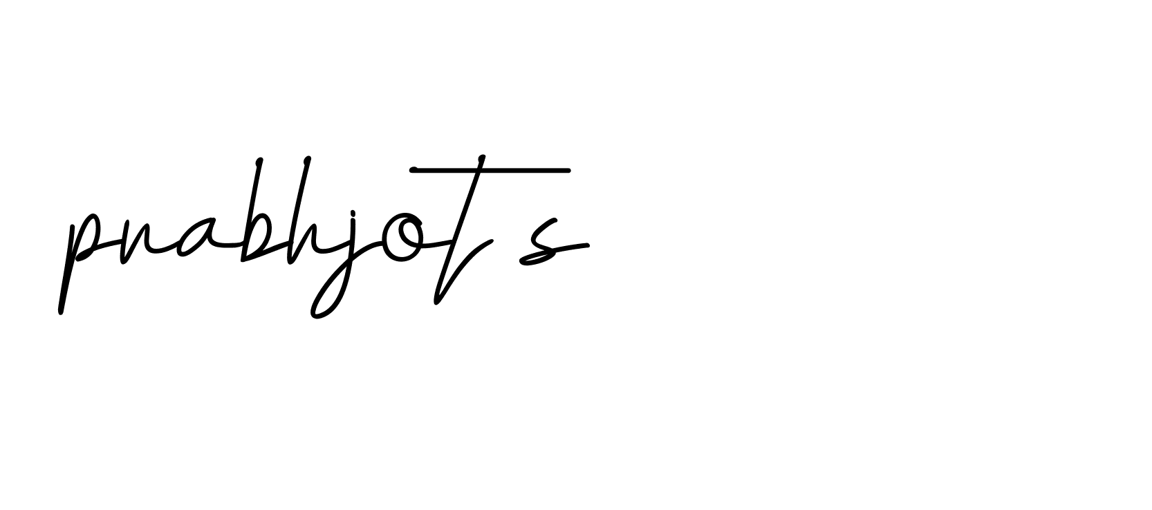 Signature of prabhjot-s