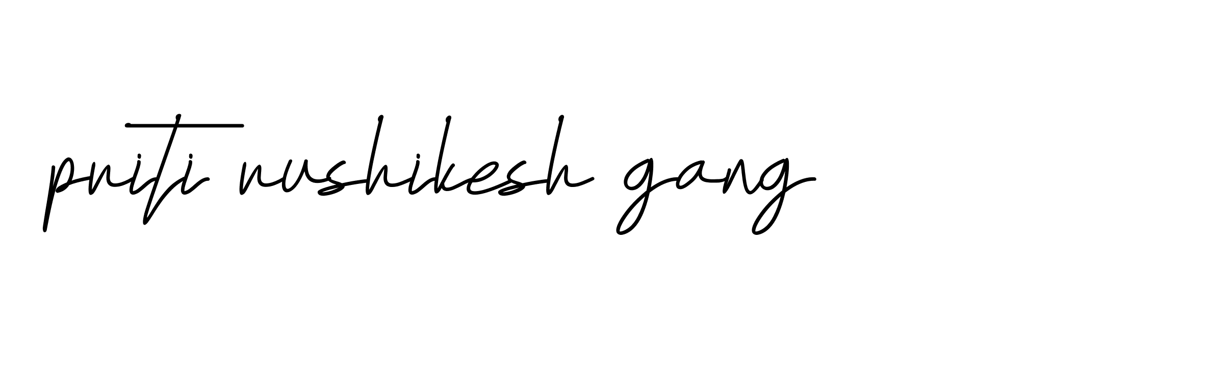 Signature of priti-rushikesh-gang