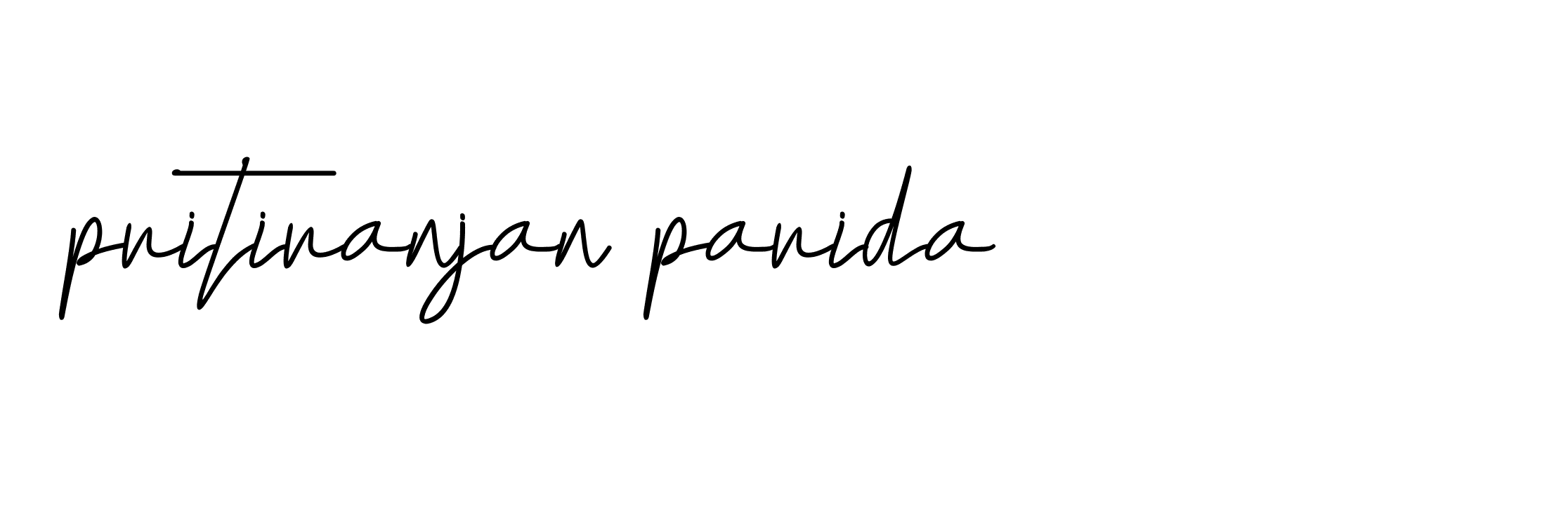 Signature of pritiranjan-parida