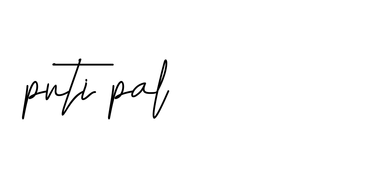 Signature of prti-pal