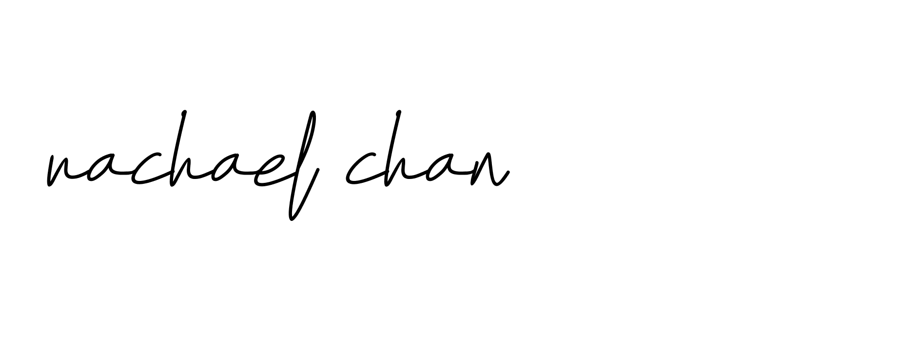 Signature of rachael-chan