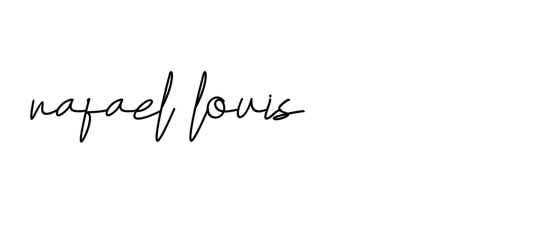 Signature of rafael-louis