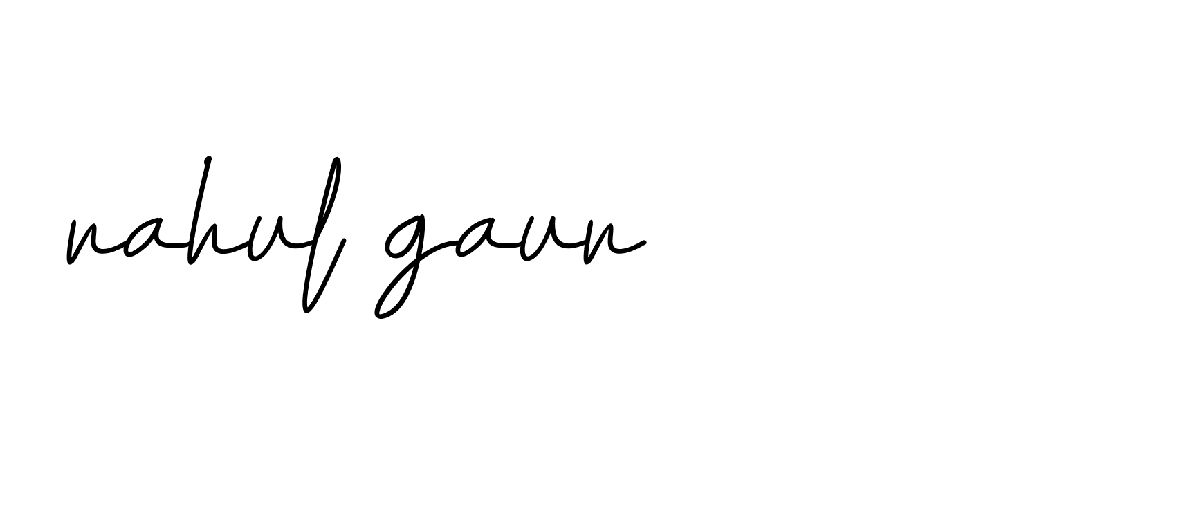 Signature of rahul-gaur