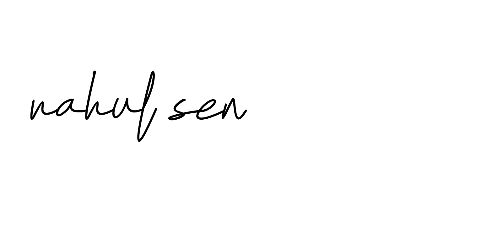 Signature of rahul-sen