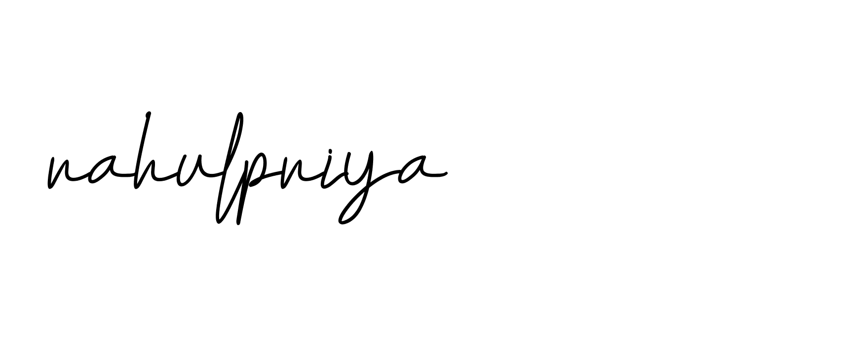 Signature of rahulpriya