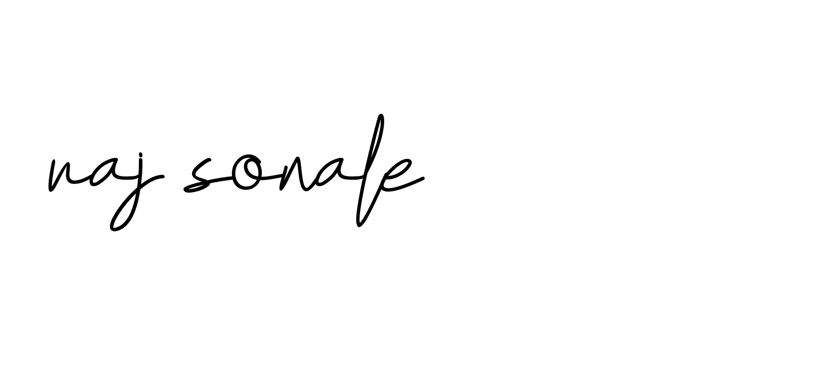 Signature of raj-sonale