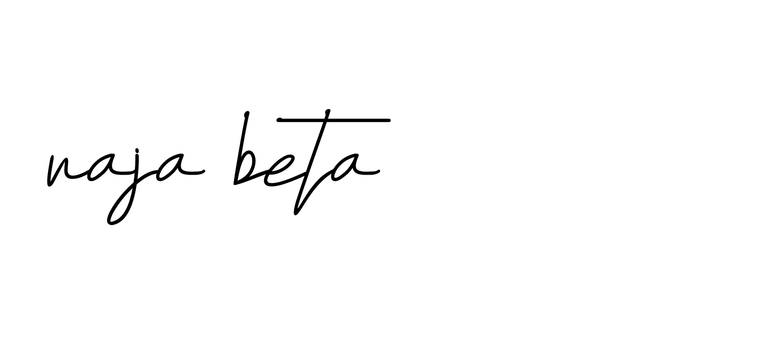 Signature of raja-beta