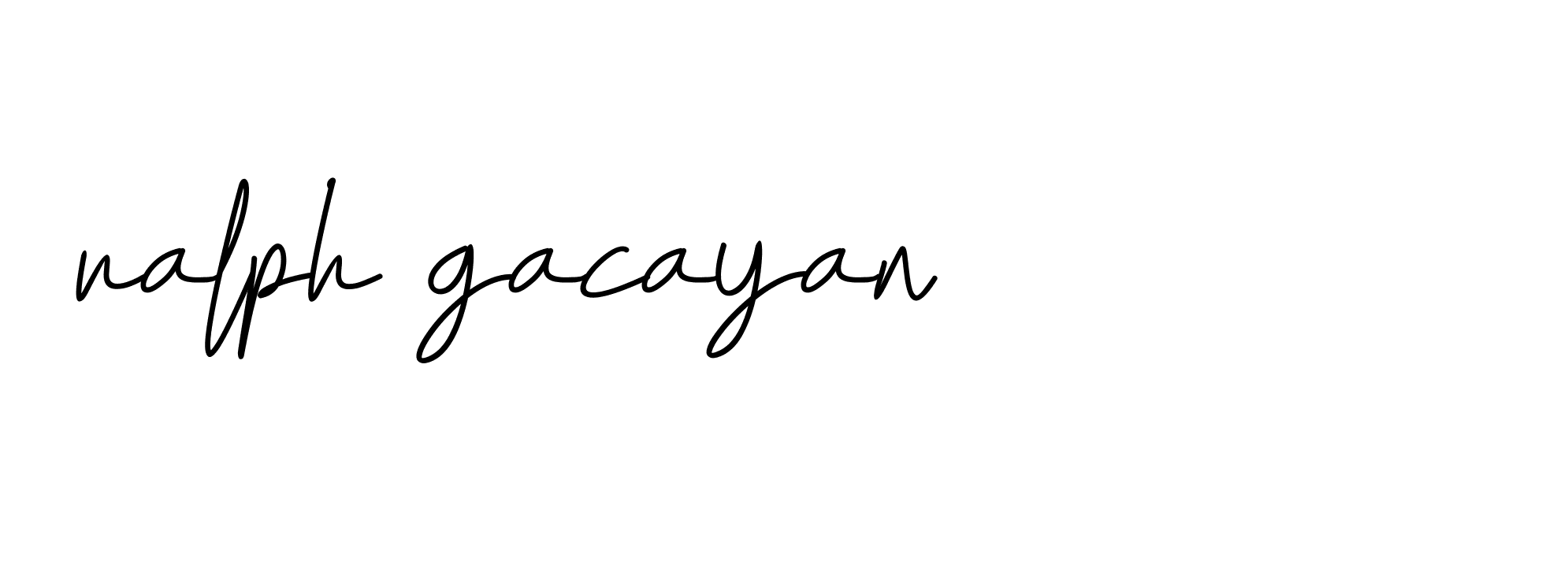 Signature of ralph-gacayan