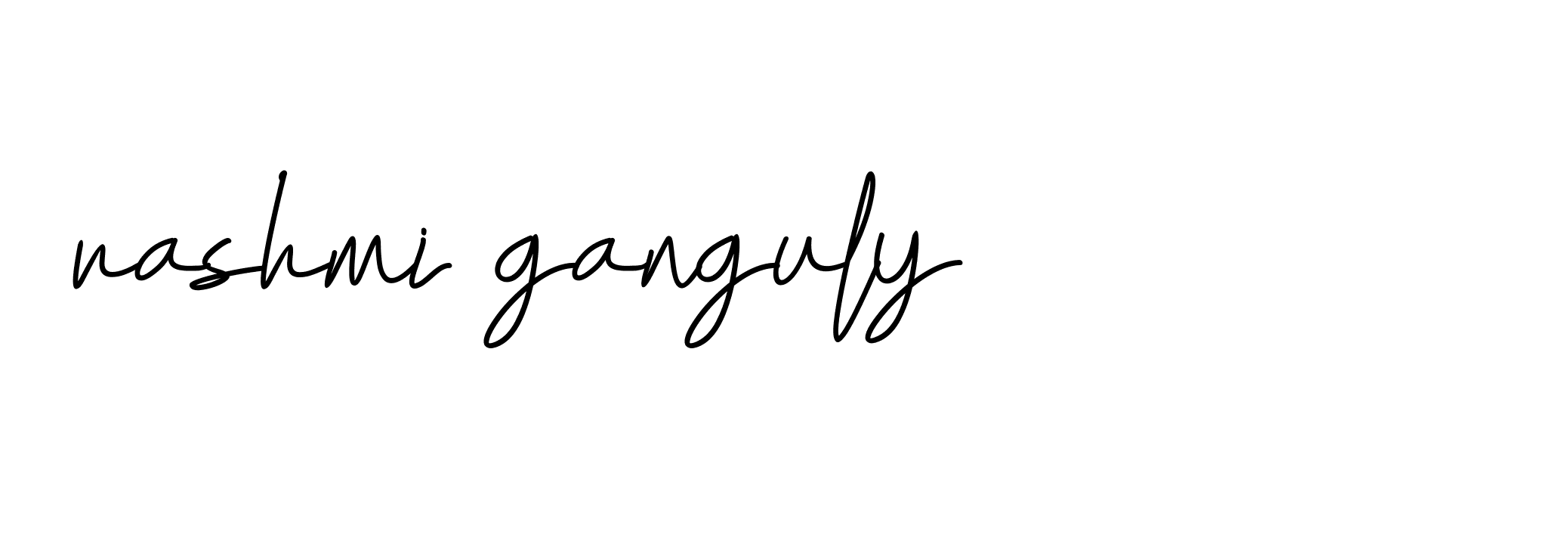 Signature of rashmi-ganguly