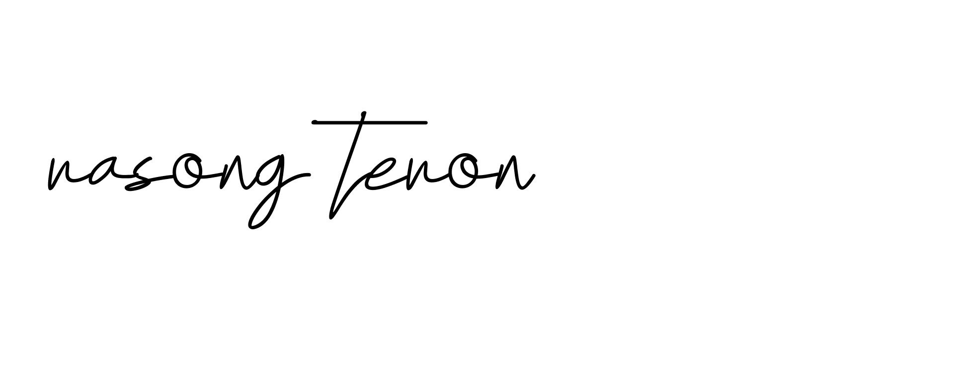 Signature of rasong-teron-