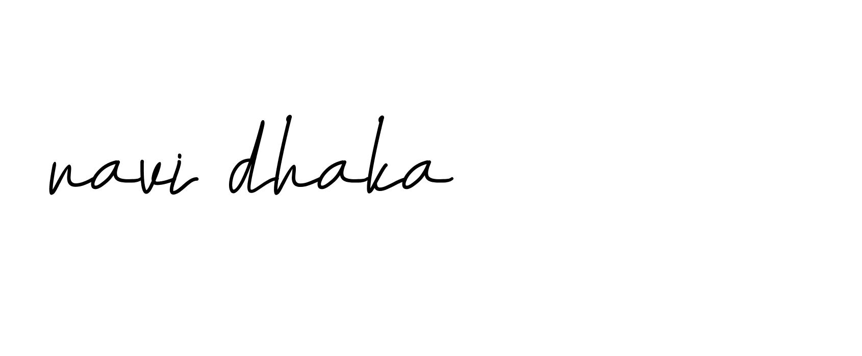 Signature of ravi-dhaka