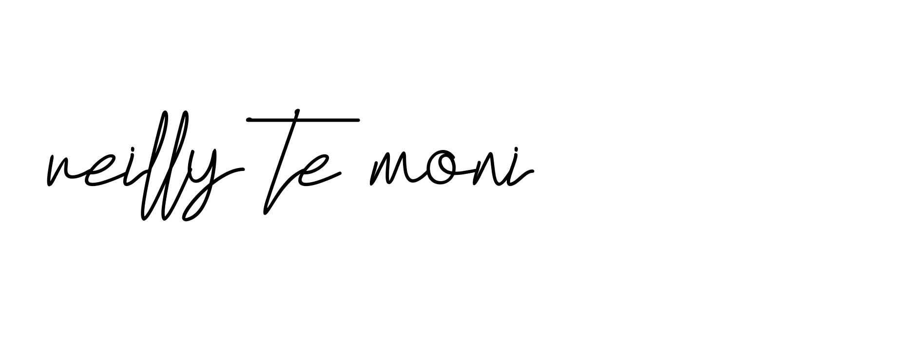 Signature of reilly-te-moni