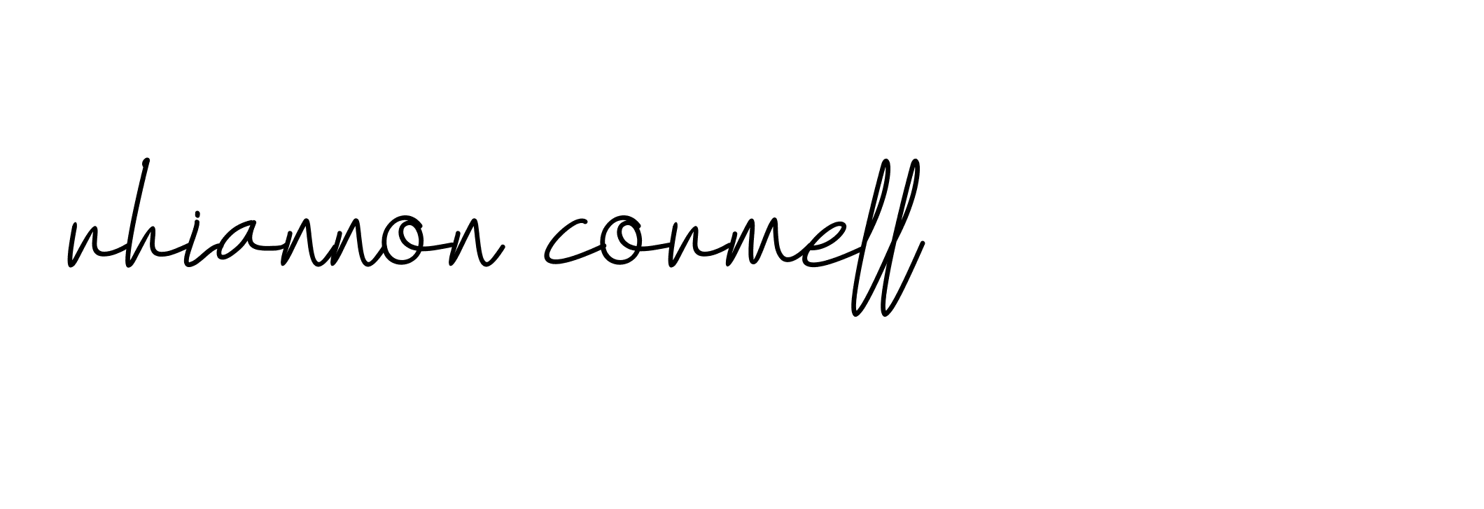 Signature of rhiannon-cormell