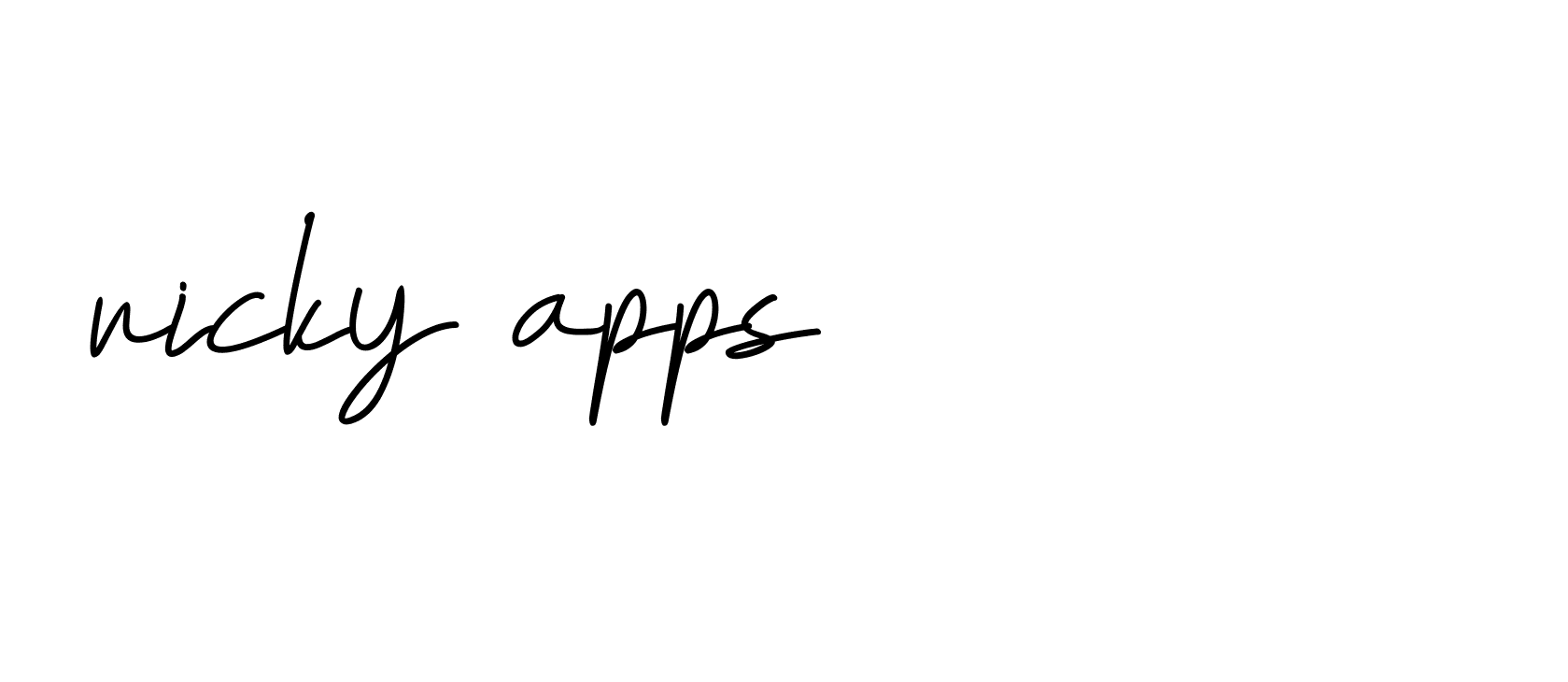 Signature of ricky-apps