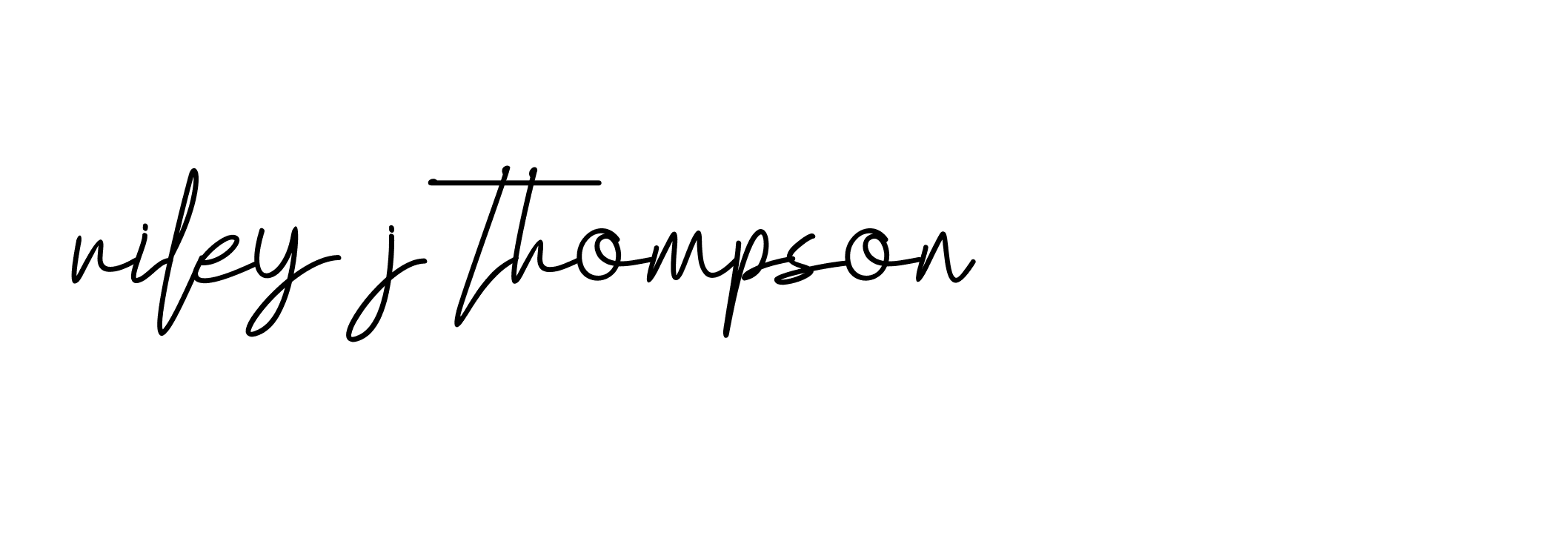 Signature of riley-j-thompson