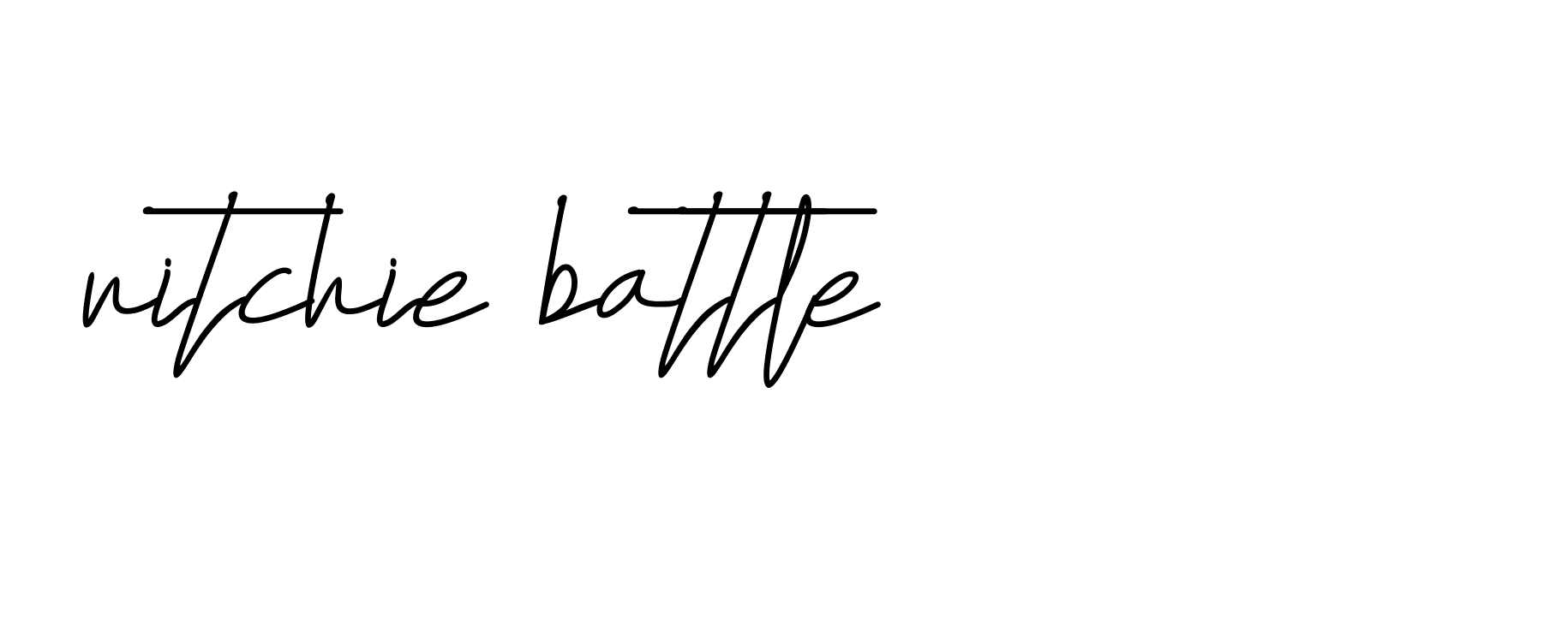 Signature of ritchie-battle