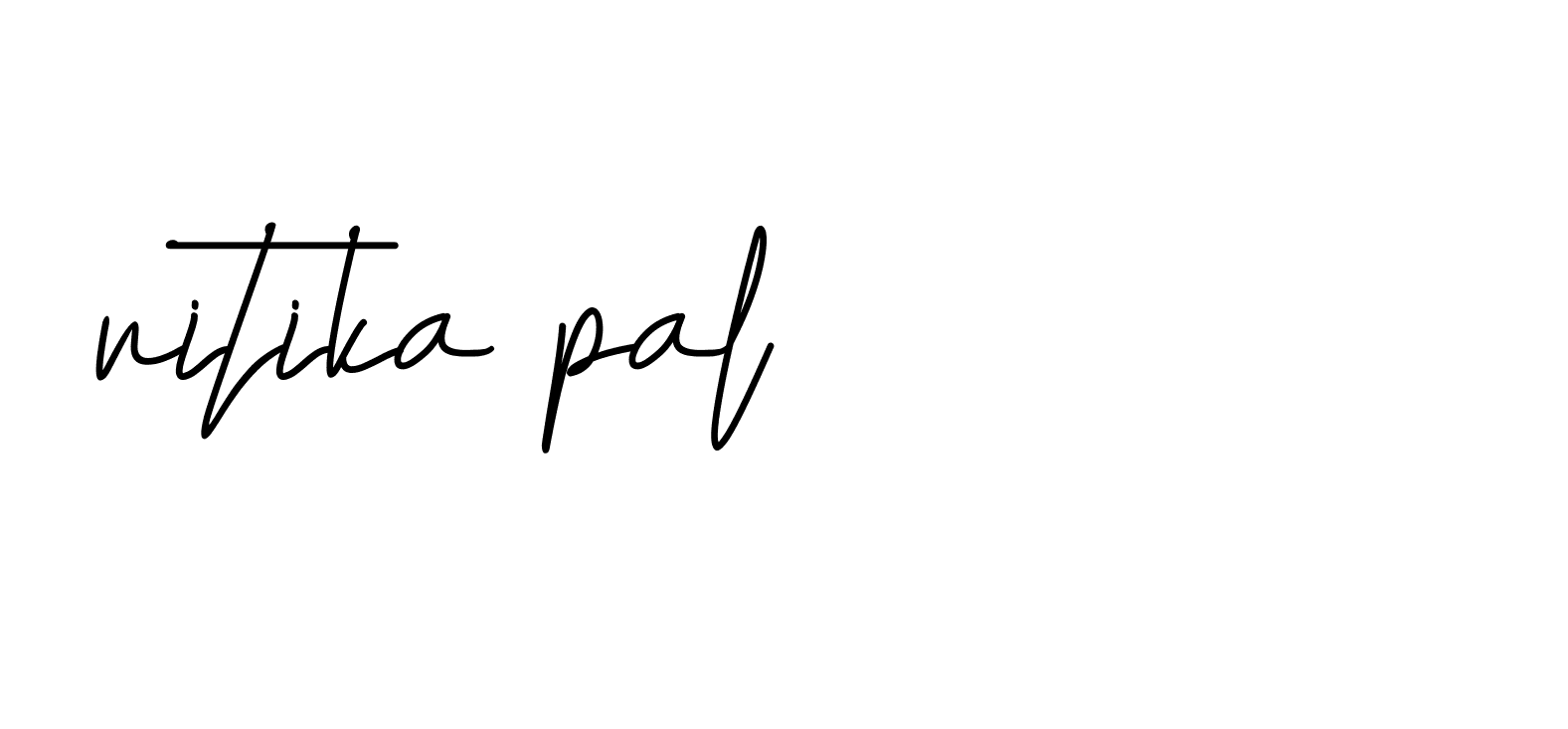 Signature of ritika-pal