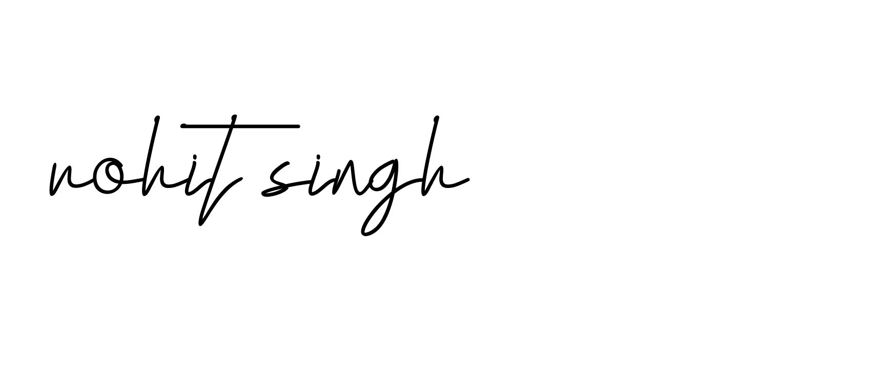 Signature of rohit-singh