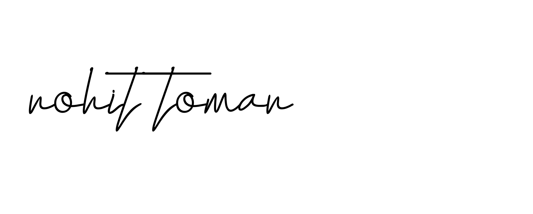 Signature of rohit-tomar