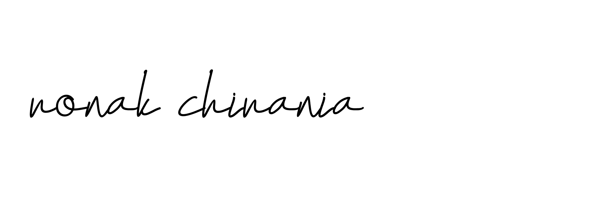 Signature of ronak-chirania