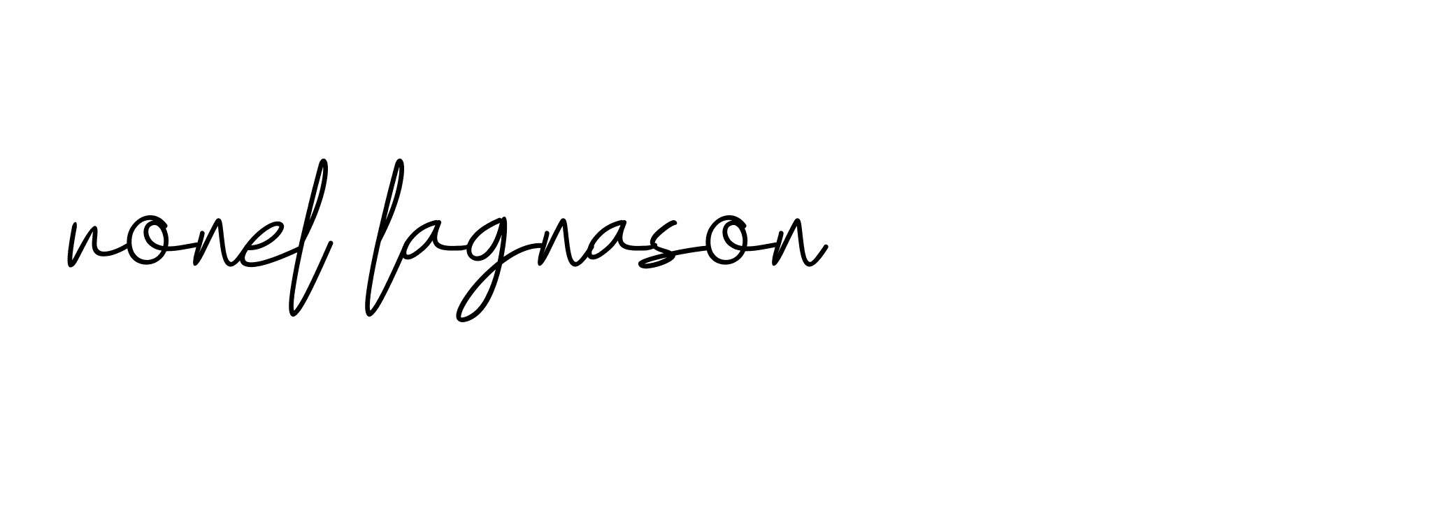 Signature of ronel-lagnason-