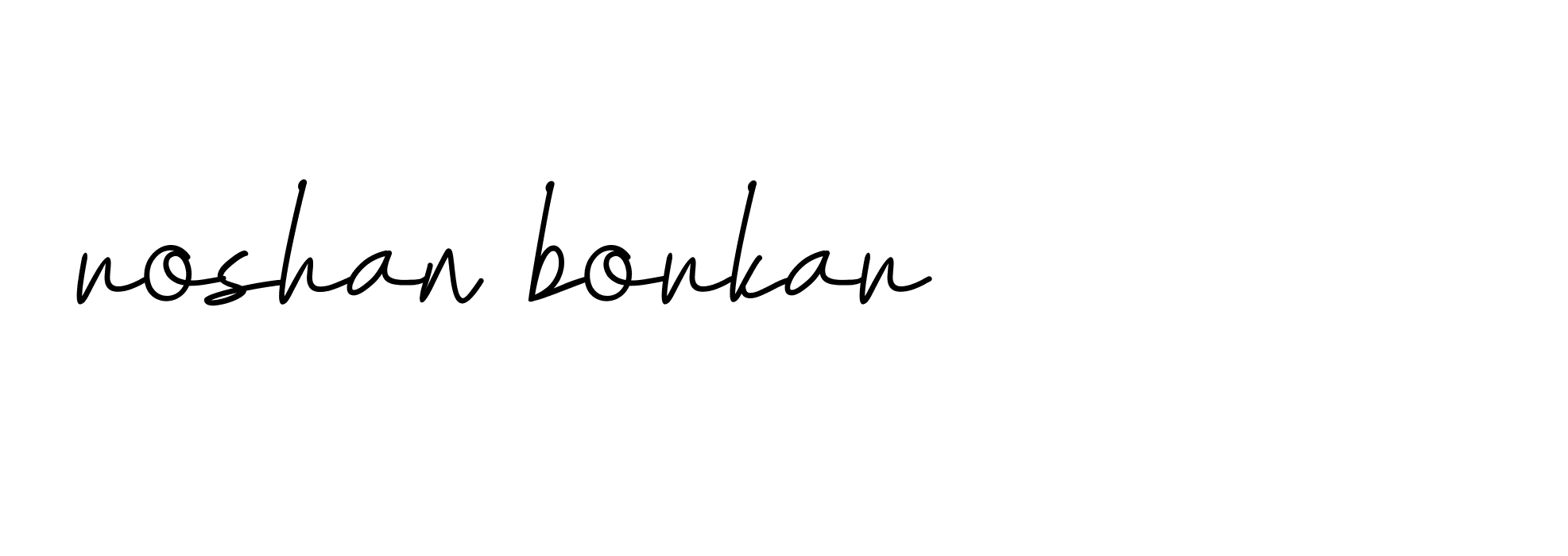 Signature of roshan-borkar