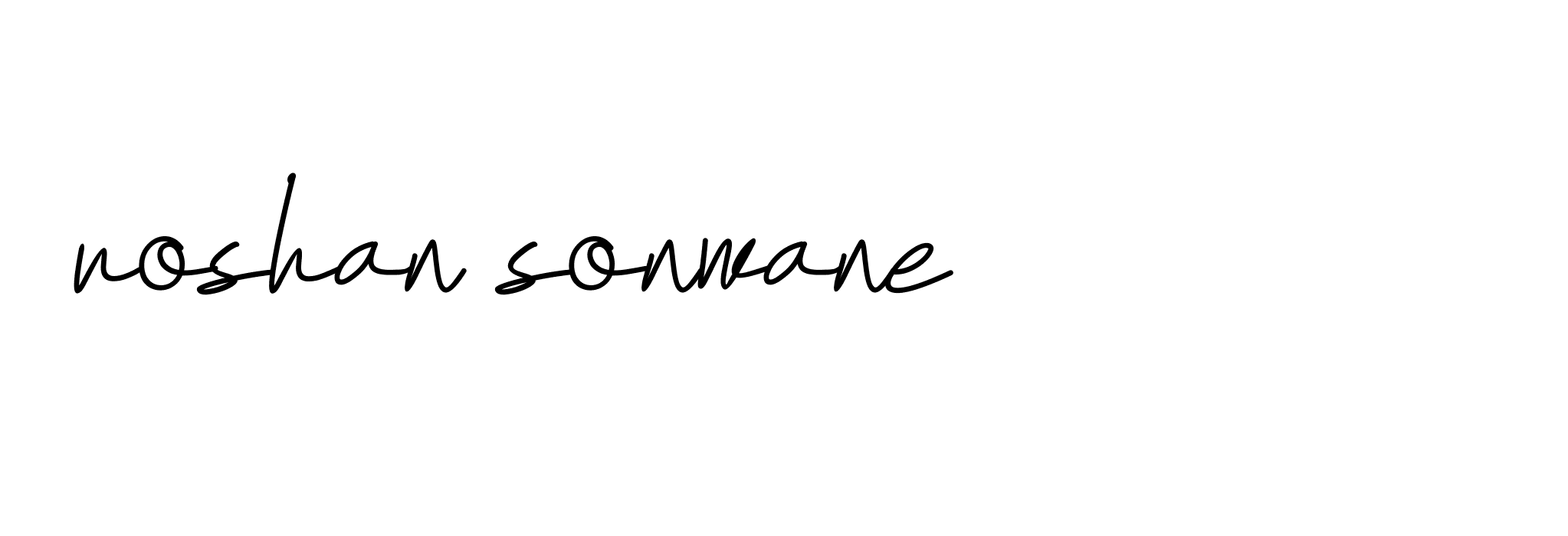 Signature of roshan-sonwane