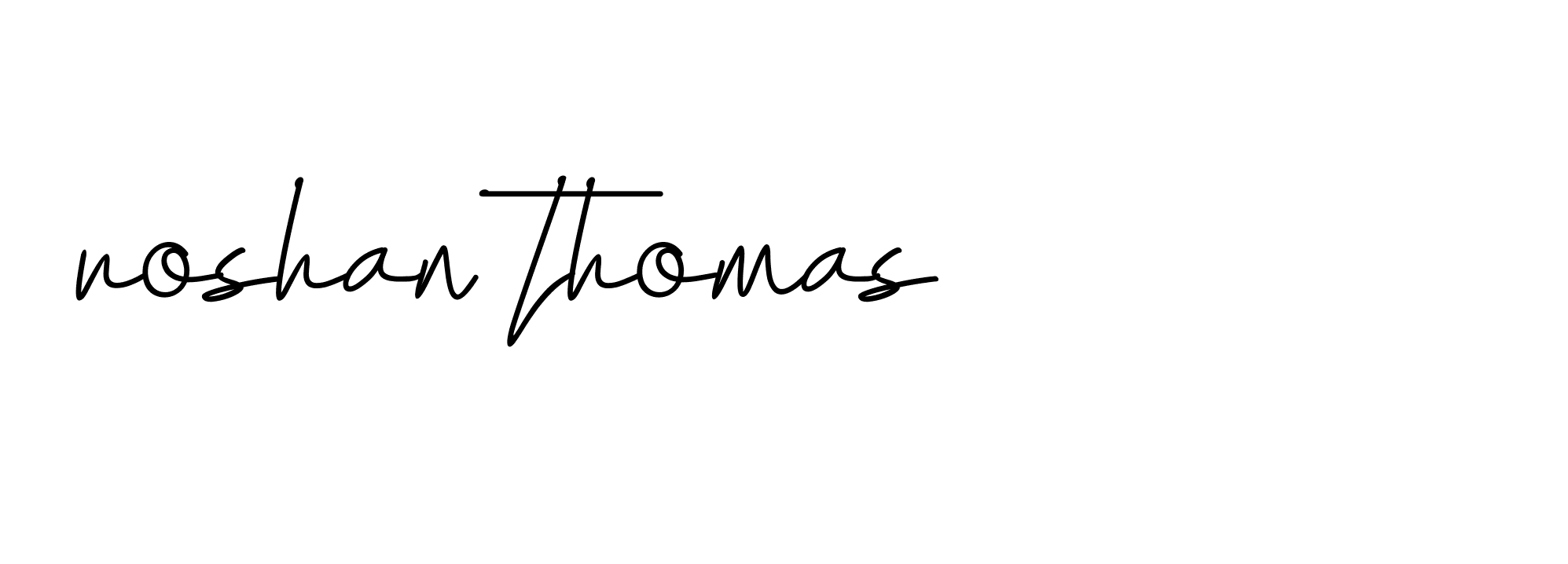 Signature of roshan-thomas