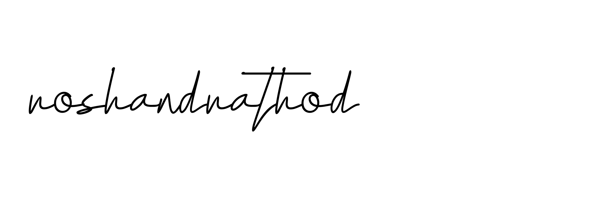 Signature of roshandrathod