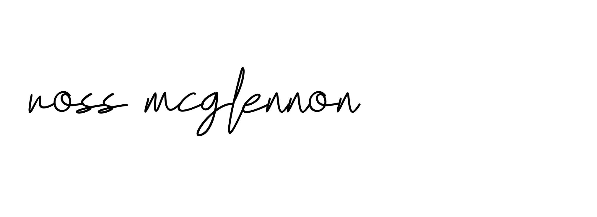 Signature of ross-mcglennon