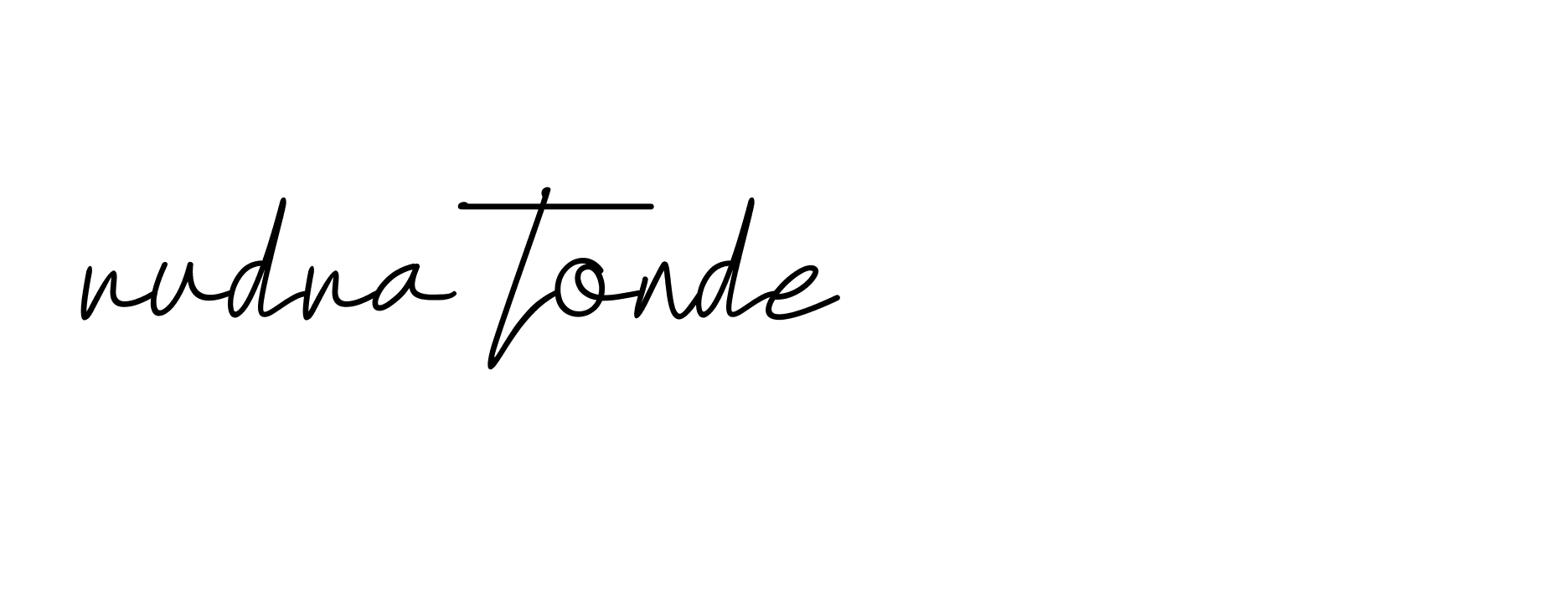 Signature of rudra-tonde-