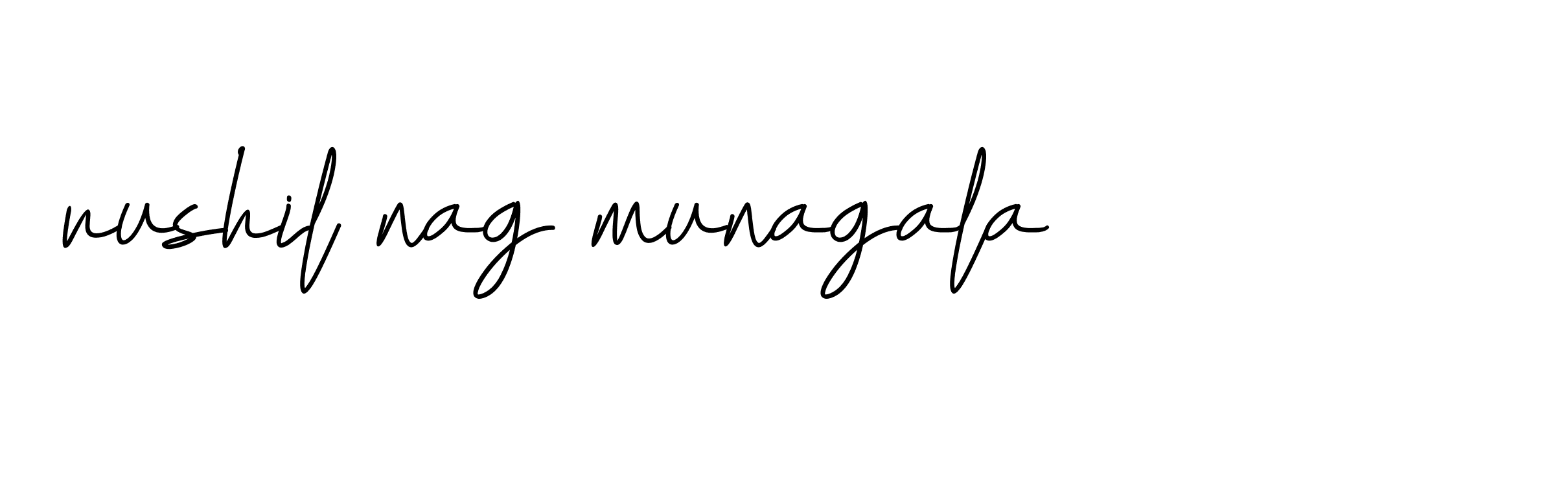 Signature of rushil-nag-munagala