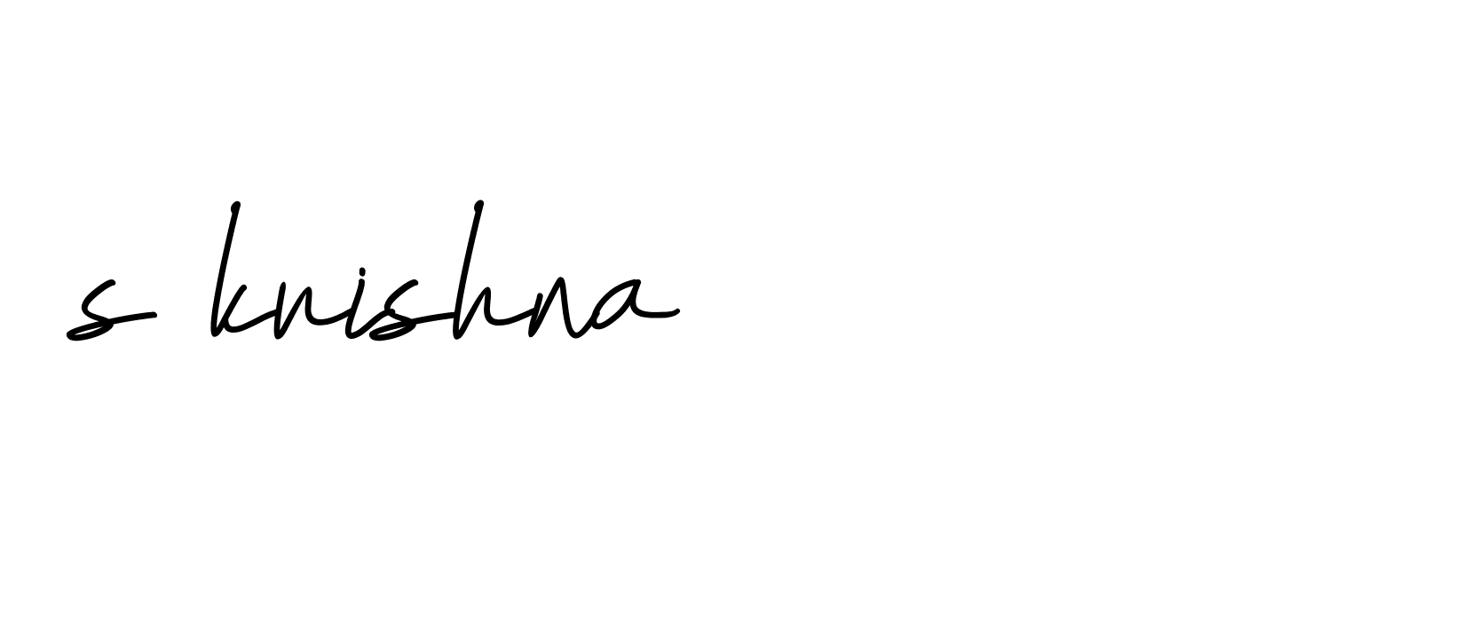 Signature of s-krishna-