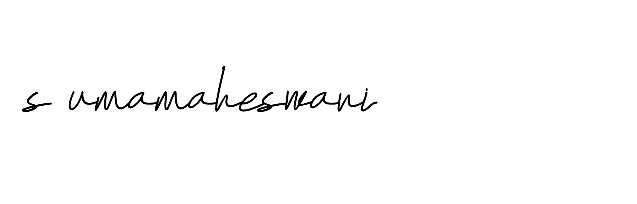 Signature of s-umamaheswari-