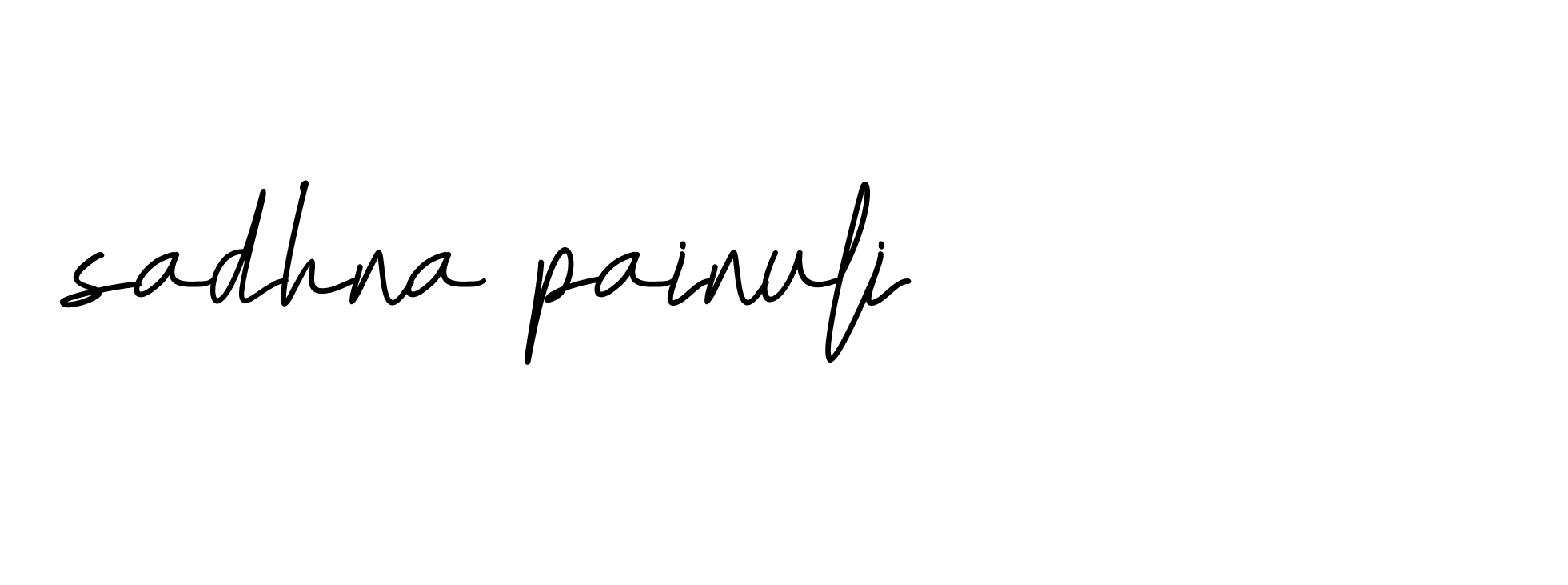 Signature of sadhna-painuli