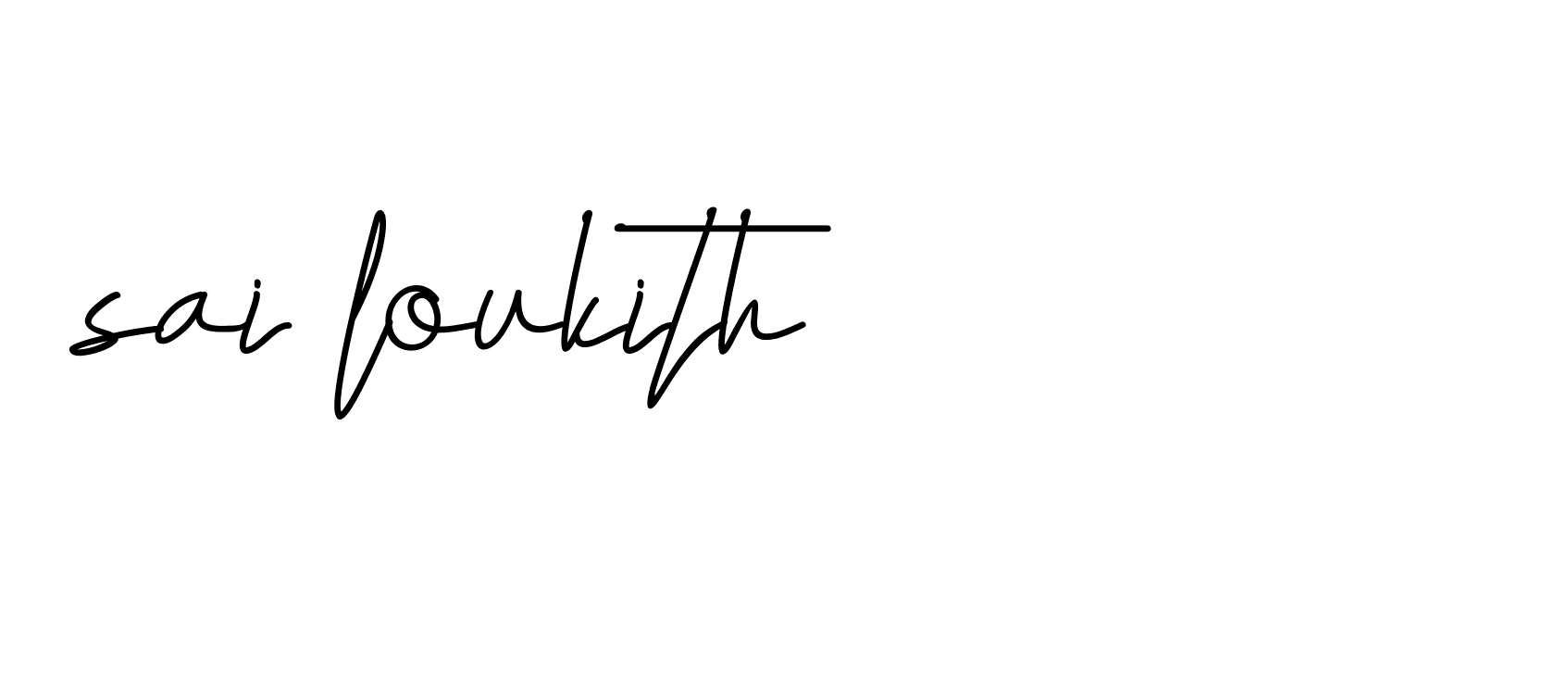 Signature of sai-loukith