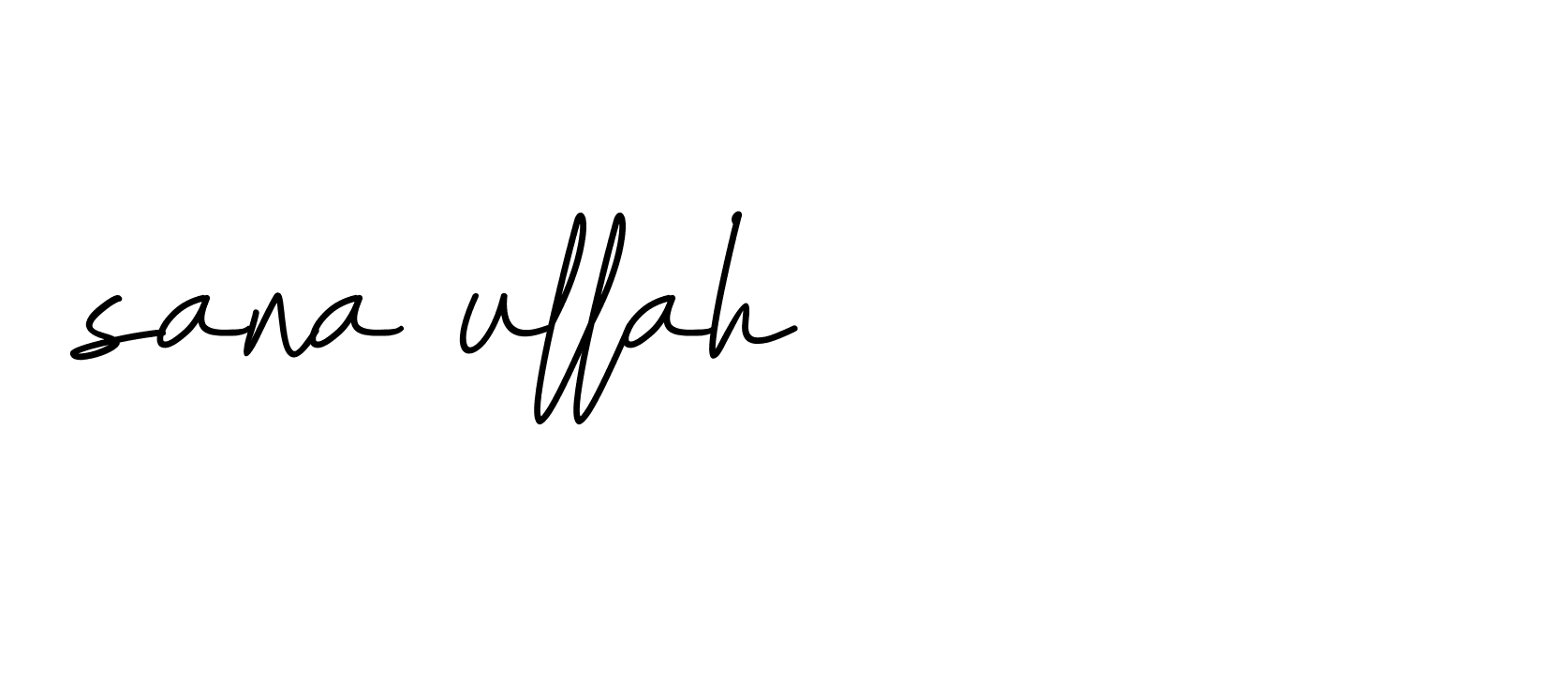 Signature of sana-ullah