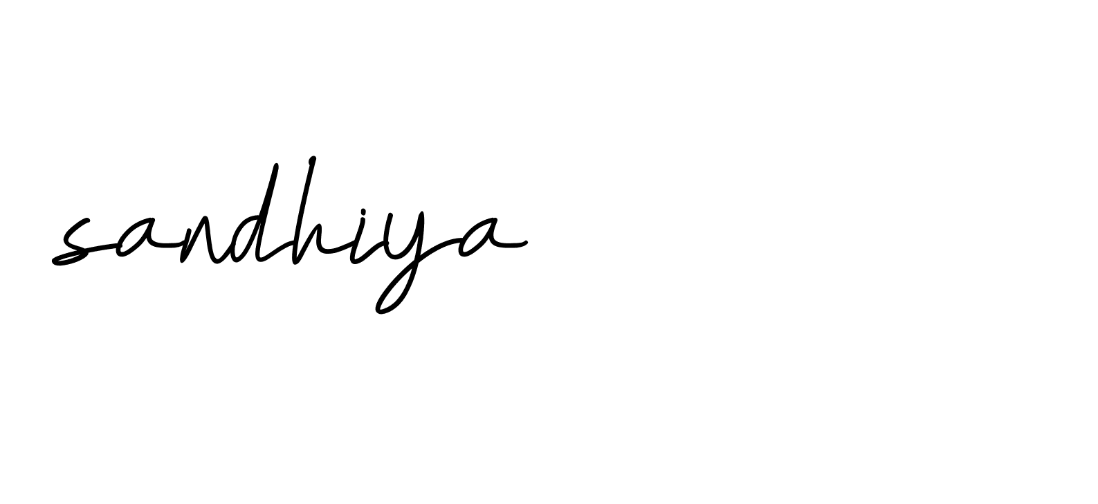 Signature of sandhiya