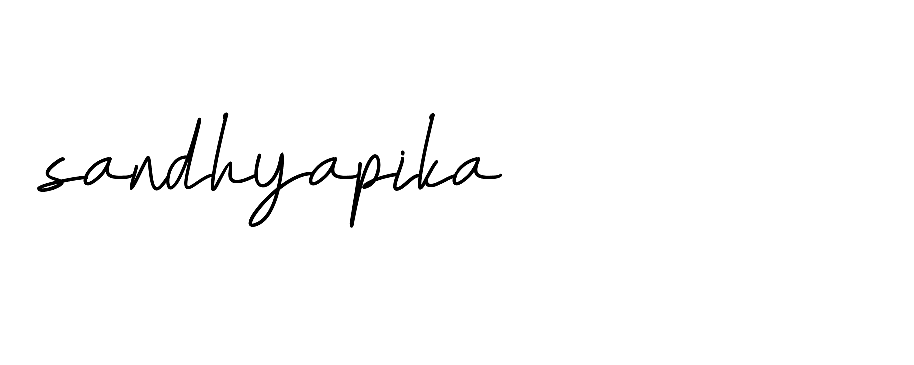 Signature of sandhyapika