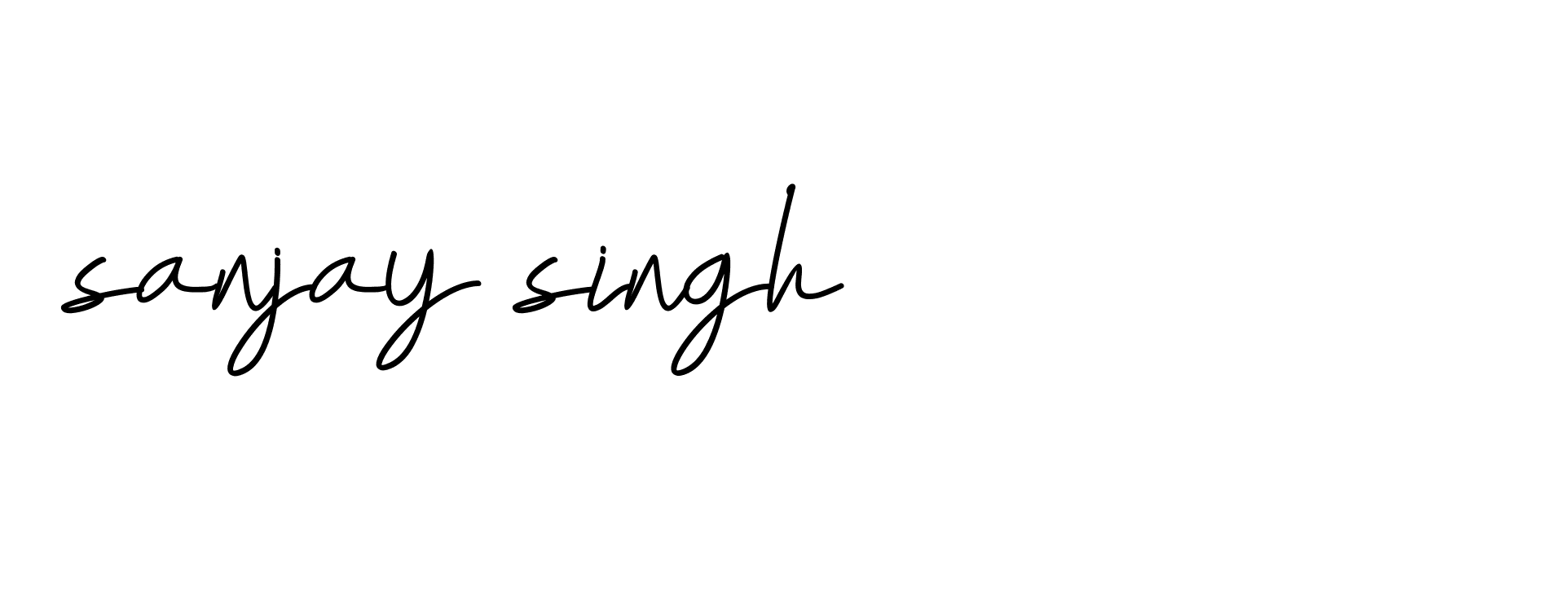 Signature of sanjay-singh-