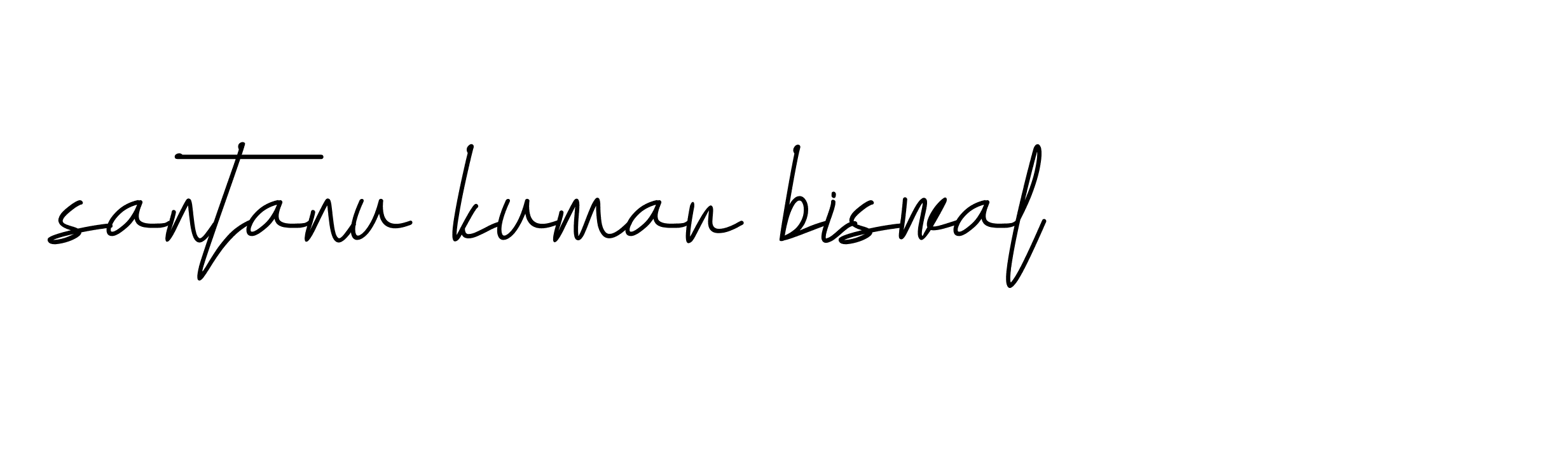 Signature of santanu-kumar-biswal