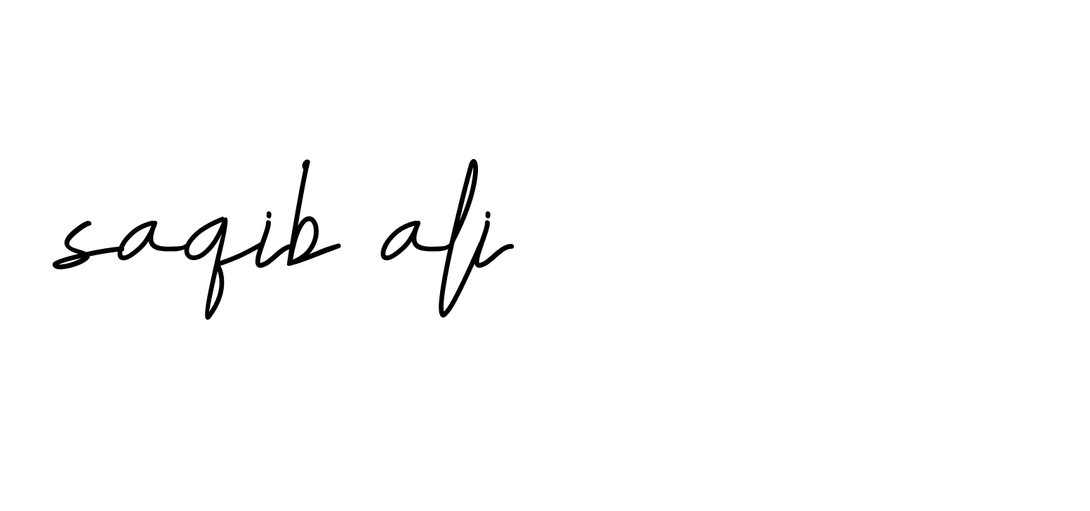 Signature of saqib-ali