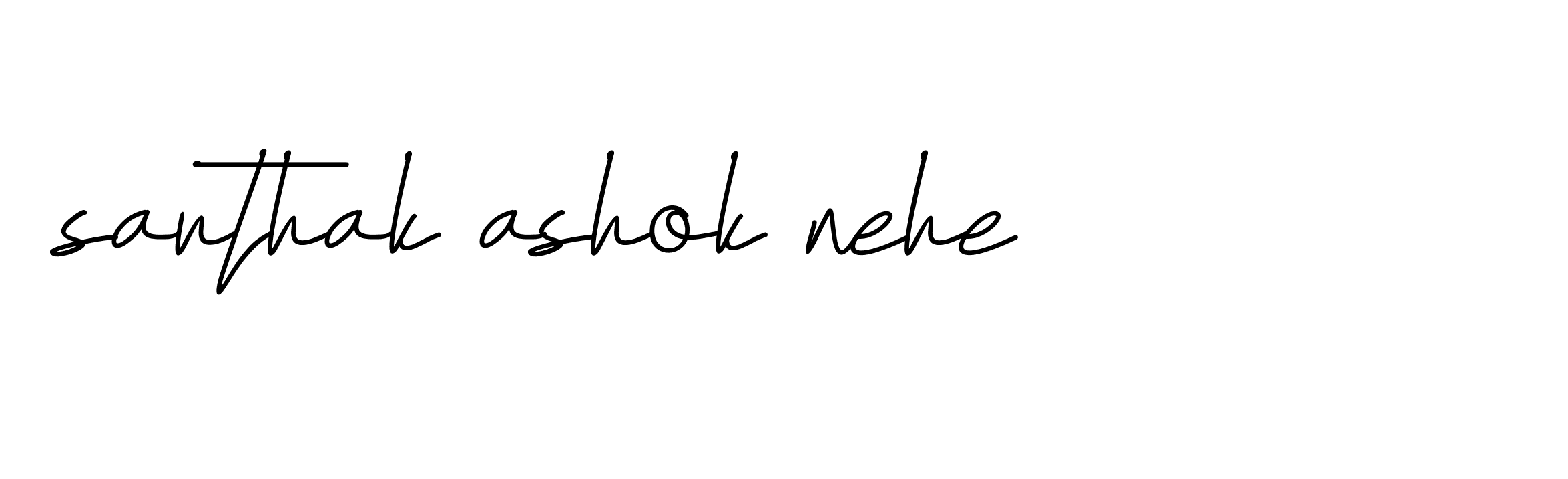 Signature of sarthak-ashok-nehe