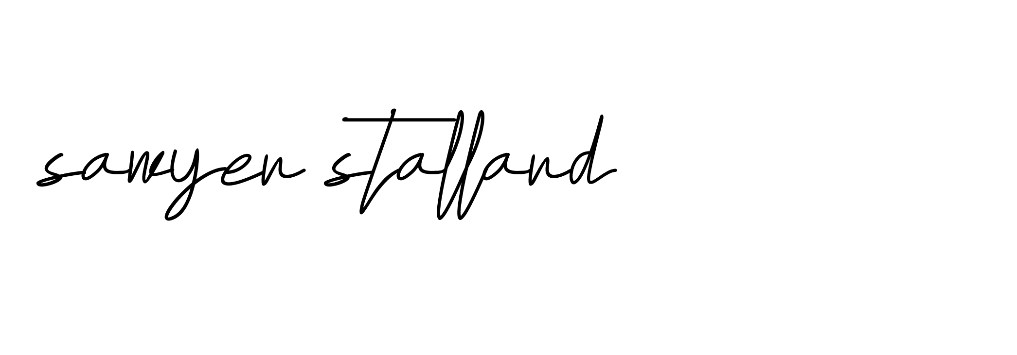 Signature of sawyer-stallard